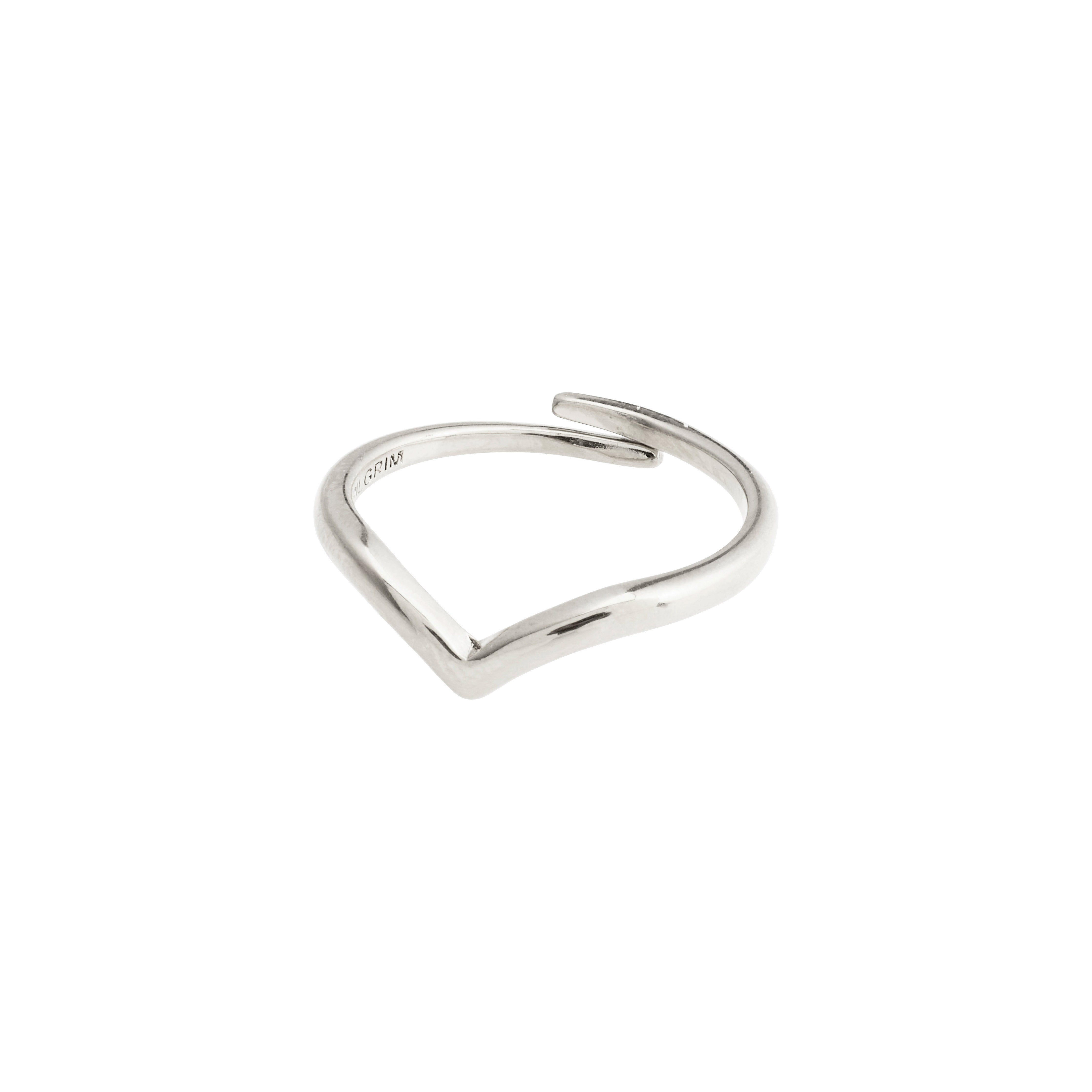 Pilgrim LULU stack ring sølvbelagt