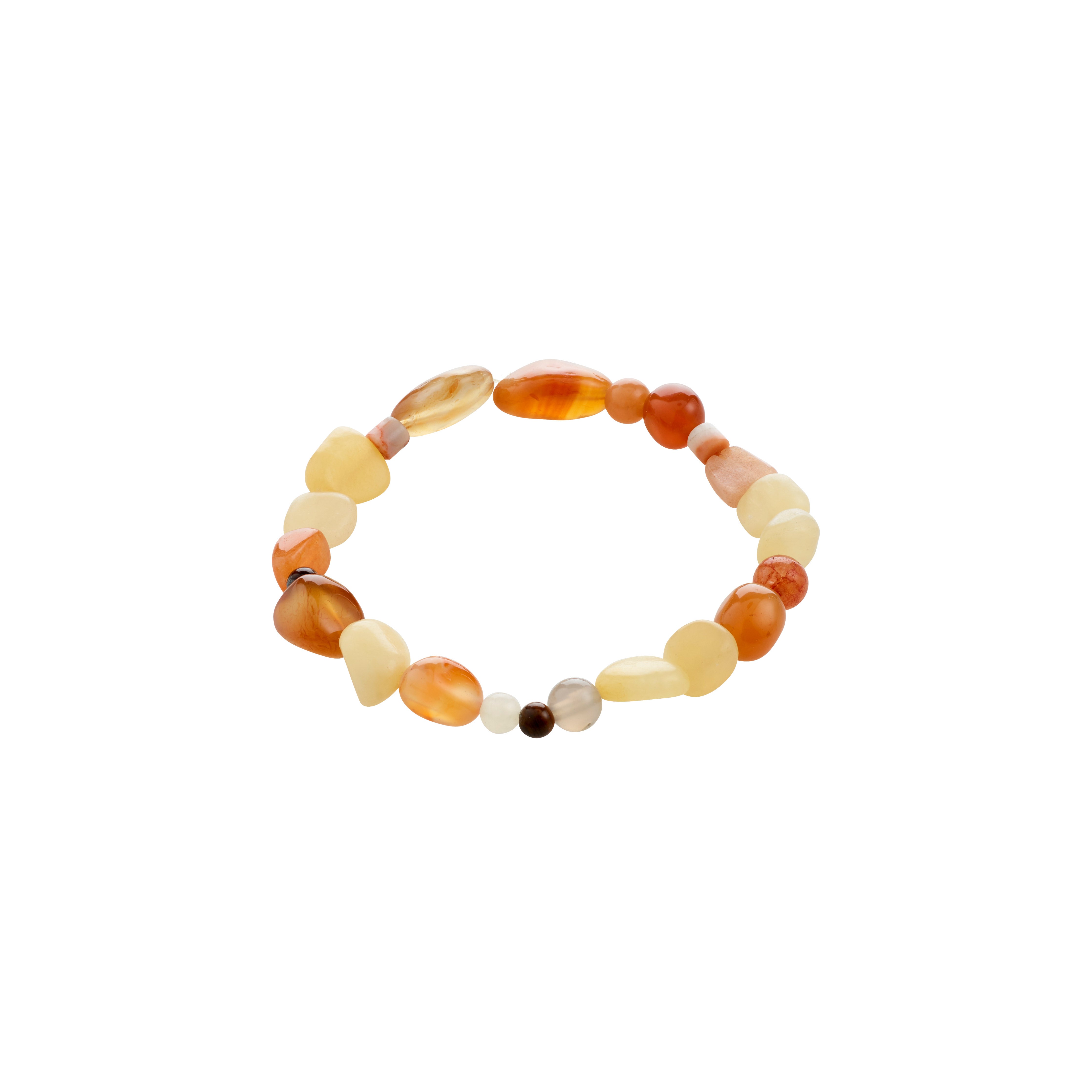 Pilgrim IRIS armbånd sand/multi