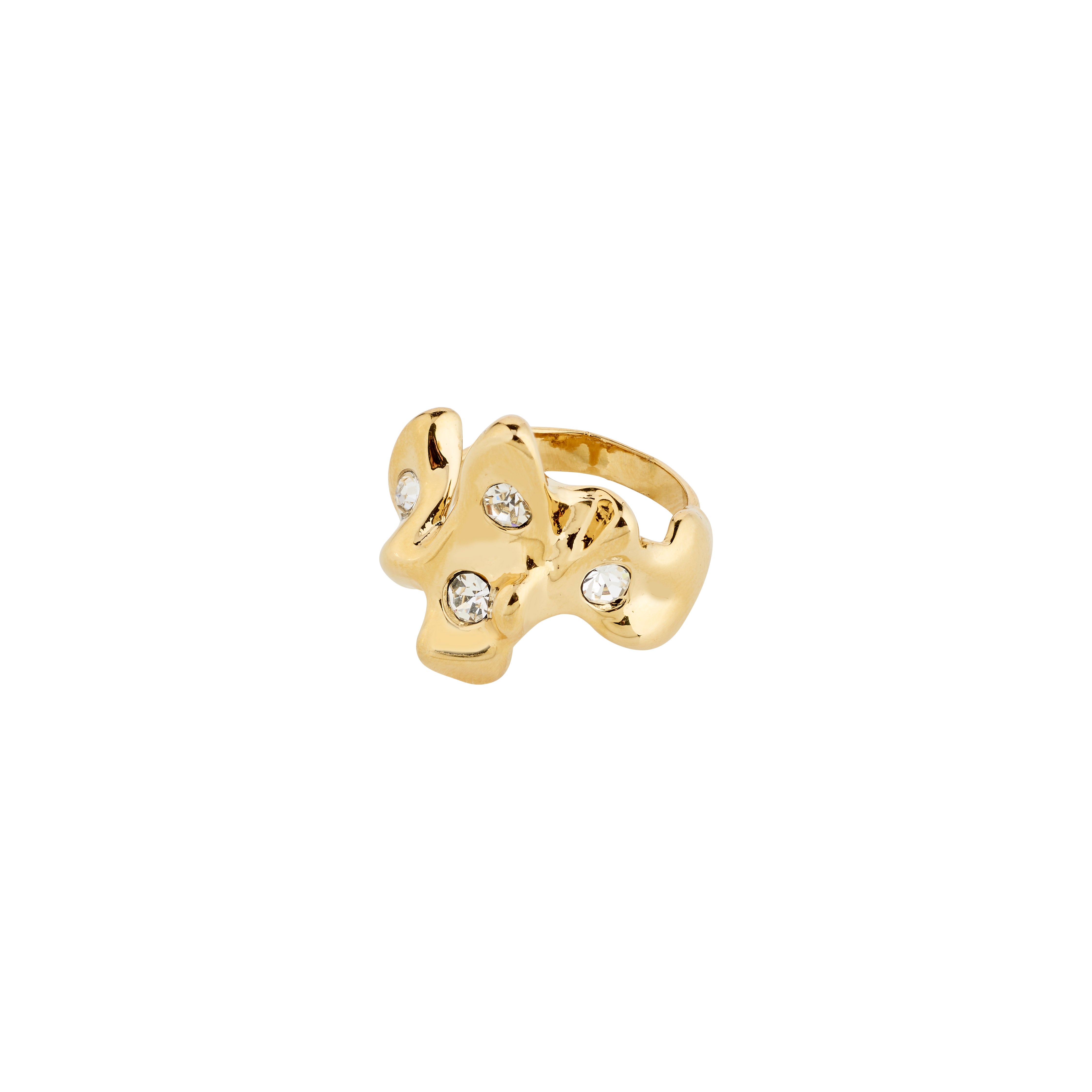 Pilgrim SUNSET ring guldbelagt
