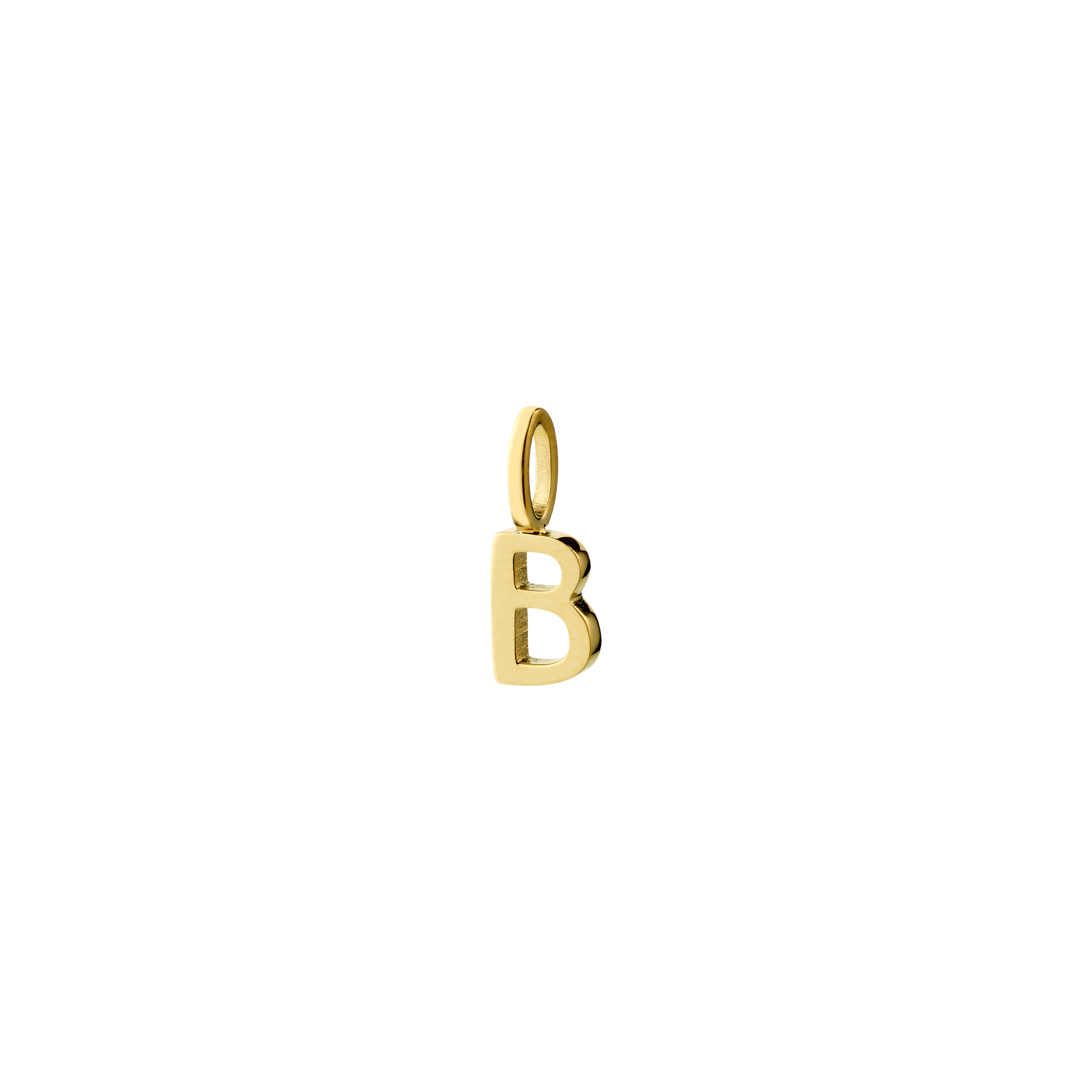 Pilgrim B pendant, gold-plated