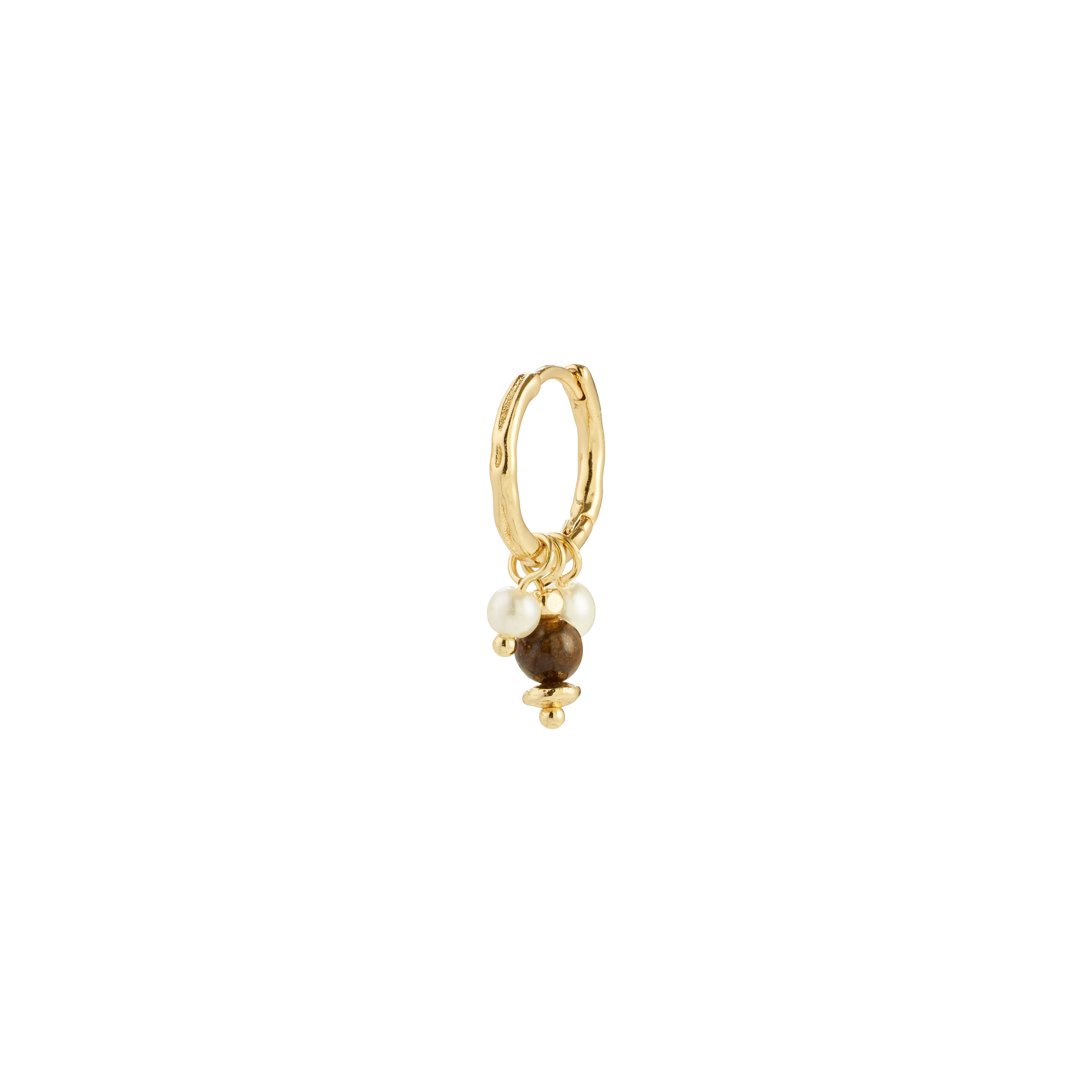 Pilgrim ROYAL single ørering guldbelagt