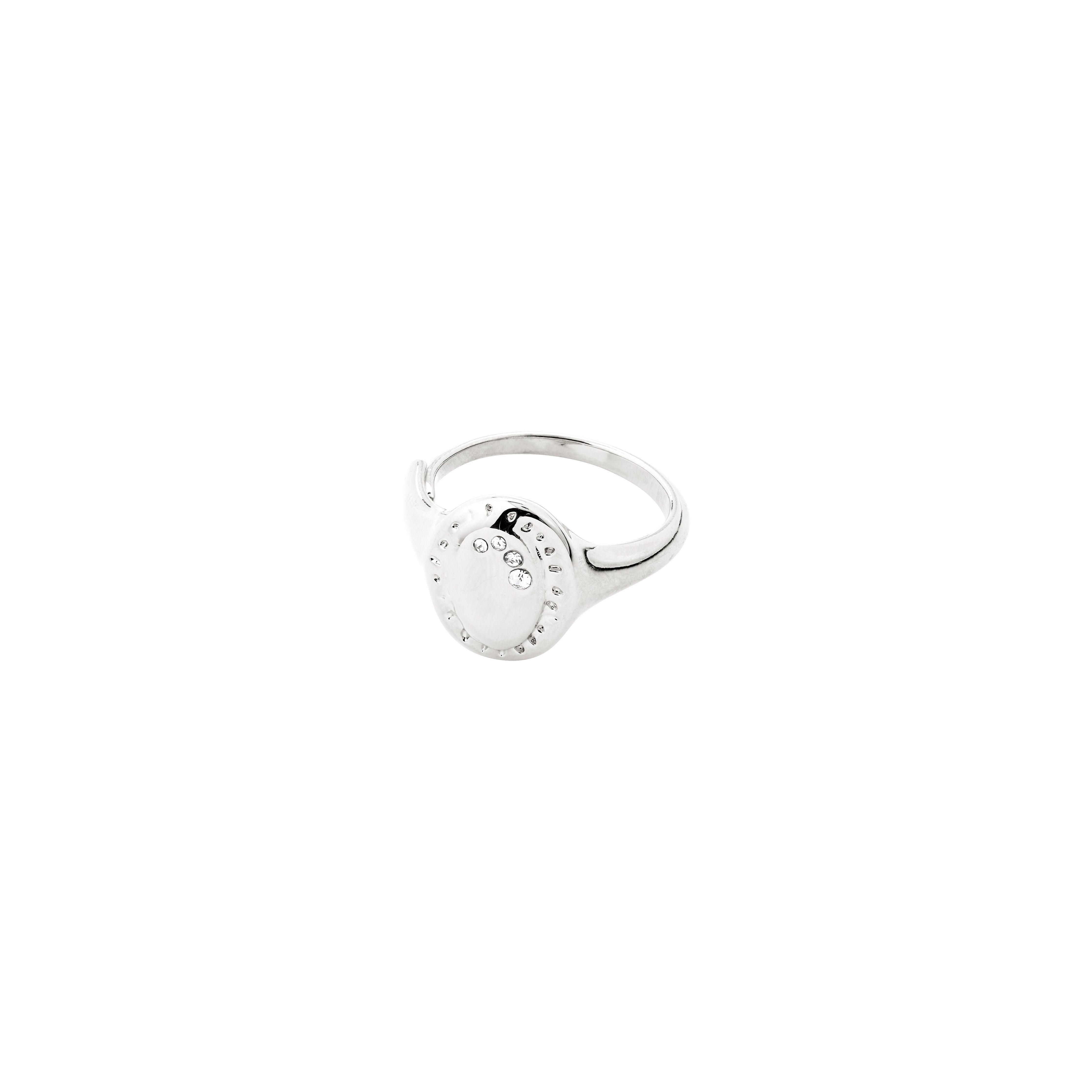 Pilgrim HERE ring sølvbelagt