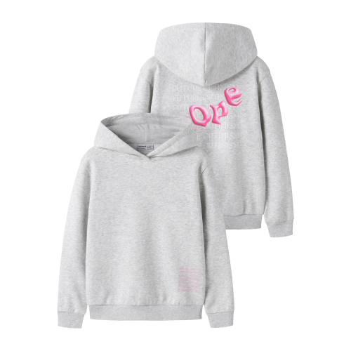 NAME IT Sweatshirt Nikolisa Light Grey Melange