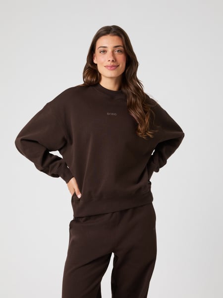 Björn Borg Studio Oversized Sweatshirt Brun, XL