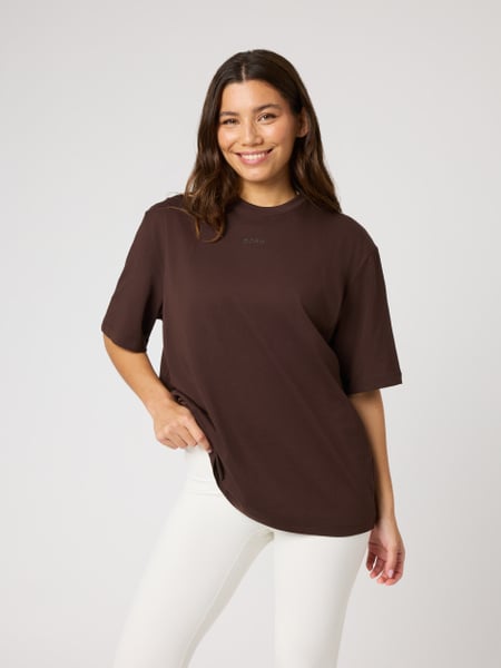Björn Borg Studio Oversized T-shirt Brun, XL