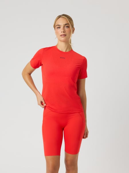Björn Borg Borg Performance Perforated T-shirt Rød, XS
