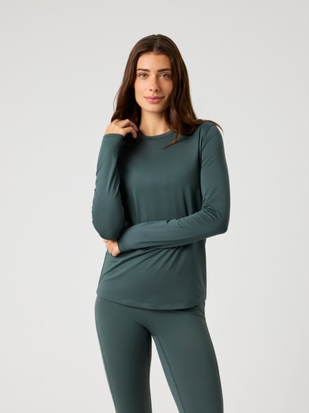 Björn Borg Borg Long Sleeve T-shirt Grøn, XS