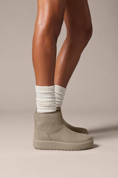Björn Borg Women's Wooly Boots Grå, 37