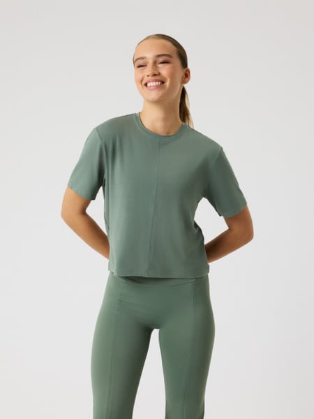Björn Borg Studio Soft T-shirt Grøn, XS