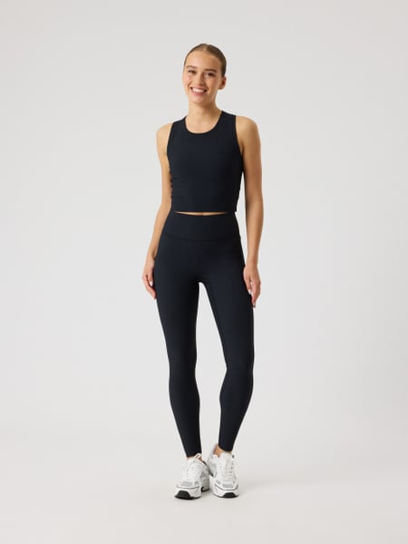 Björn Borg Studio Ribbed Tights Sort, M