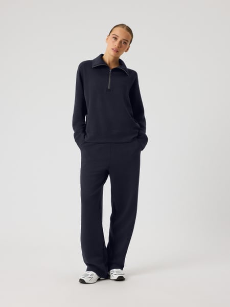 Björn Borg Studio Soft Halfzip Sweatshirt Marineblå, M