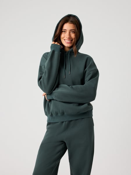 Björn Borg Studio Oversized Hoodie Grøn, XXL