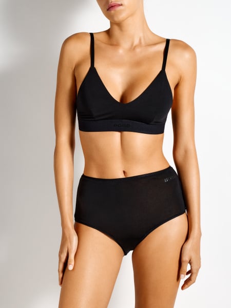 Björn Borg Soft Touch Highwaist Briefs 2-pack Sort, XL