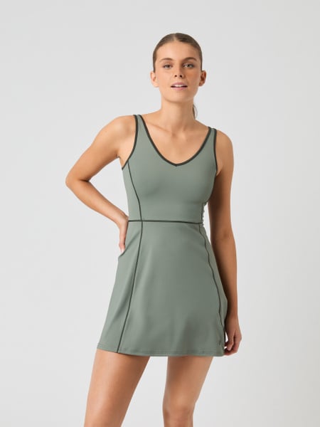 Björn Borg Ace V Dress Grøn, S
