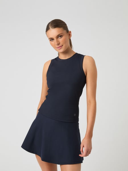 Björn Borg Ace Pocket Ribbed Tank Top Marineblå, S
