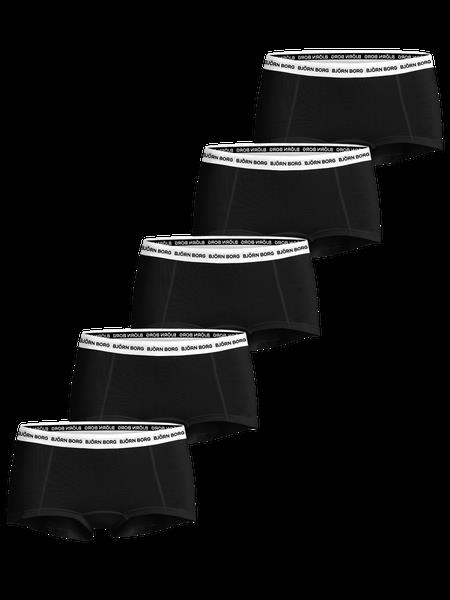Björn Borg Logo Boxer Shorts 5-pack Sort, S