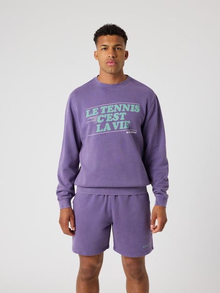 Björn Borg Borg Classic Print Sweatshirt Lilla, L