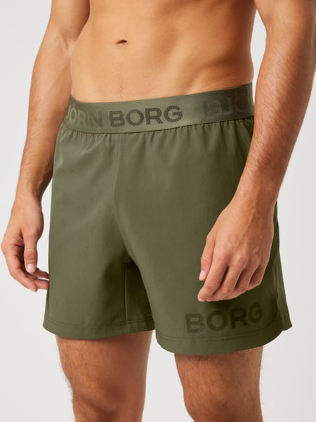 Björn Borg Borg Shorts 6 Inch Grøn, M