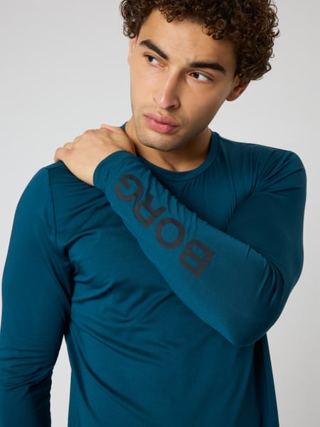 Björn Borg Borg Long Sleeve T-shirt Blå, S