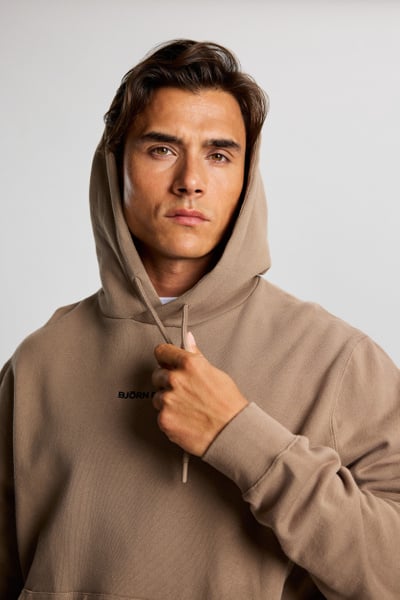 Björn Borg Borg Classic Hoodie Brun, S