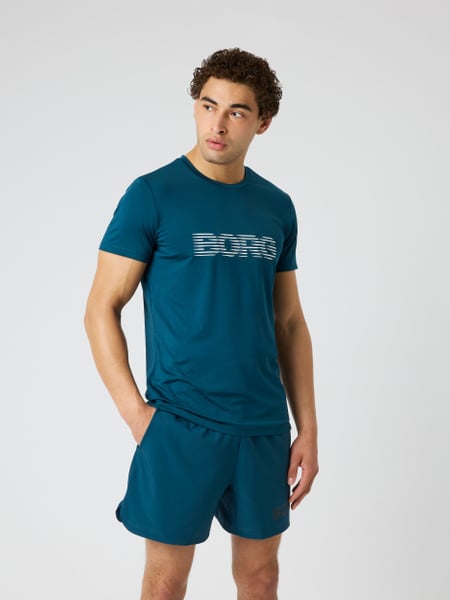 Björn Borg Borg Graphic T-shirt Blå, XL