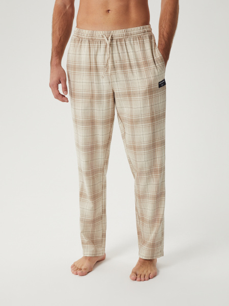 Björn Borg Core Flannel Pyjama Pants Beige, XS