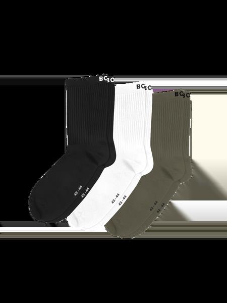 Björn Borg Sports Socks 3-pack Sort, 39-42