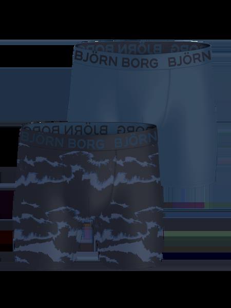 Björn Borg Sports Microfiber Boxers 2-pack Blå, XXL
