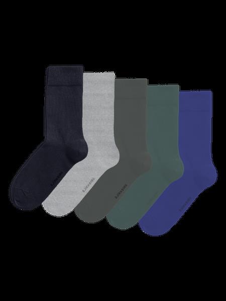 Björn Borg Essential Socks 5-pack Blå, 41-45