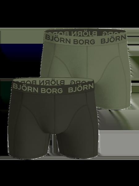 Björn Borg Bamboo Boxers 2-pack Grøn, XXL