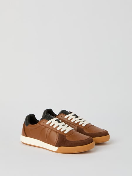 Björn Borg Men's Volley Leather Sneakers Brun, 46
