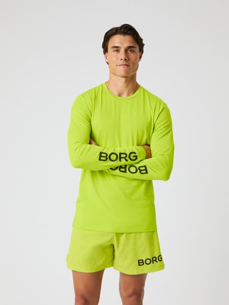 Björn Borg Borg Long Sleeve T-shirt Grøn, XXL