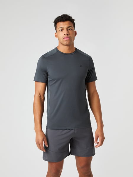 Björn Borg Ace Mesh Panel T-shirt Grå, M