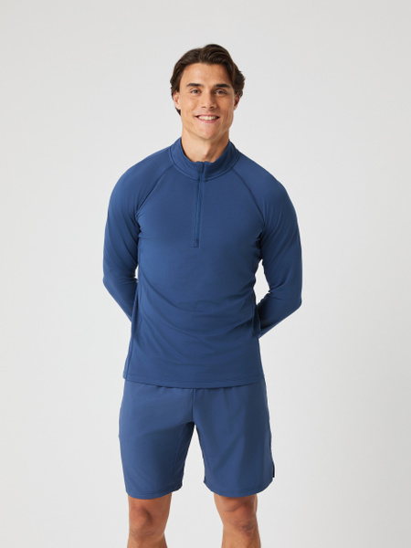 Björn Borg Borg Midlayer Half Zip Blå, XXL