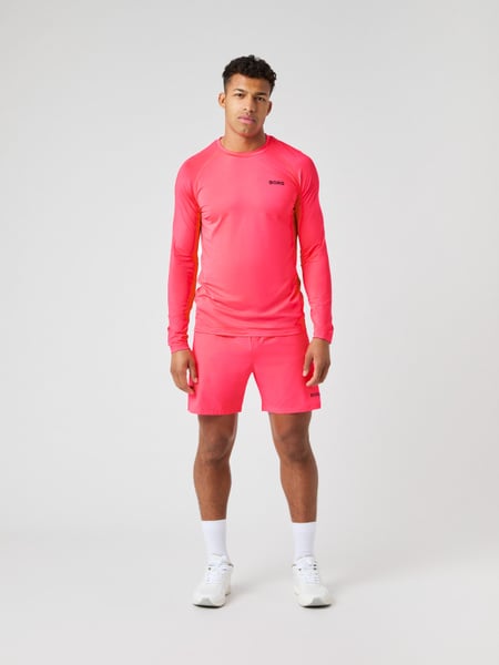 Björn Borg Borg Zip Shorts 7 Inch Pink, XL