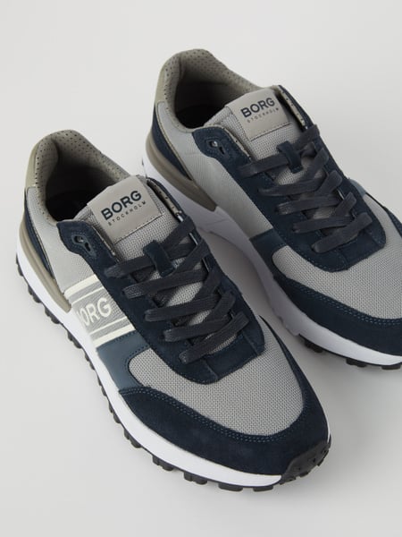 Björn Borg Men's Sneakers R2400 Suede Marineblå, 44