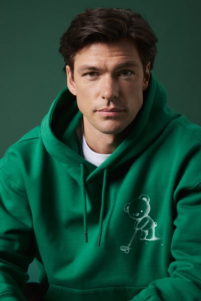 Björn Borg Borg Oversized Hoodie Grøn, S