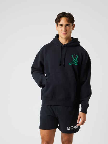 Björn Borg Borg Oversized Hoodie Sort, M