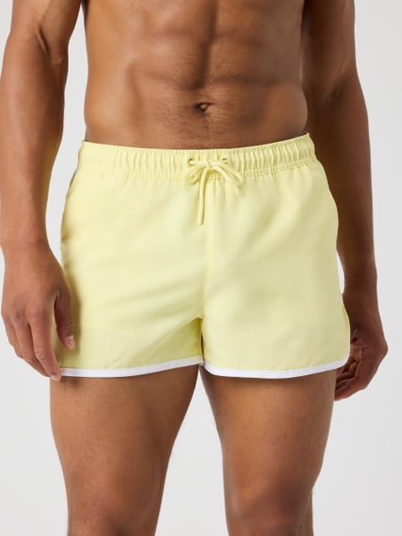 Björn Borg Borg Retro Swim Shorts Gul, XL