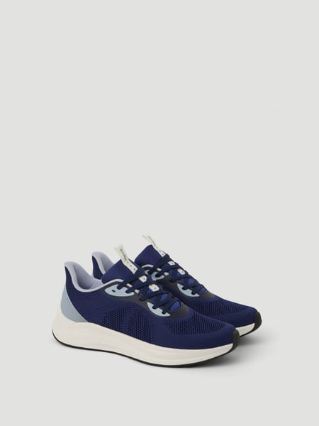 Björn Borg Unisex Ace Knit Sneakers Marineblå, 46