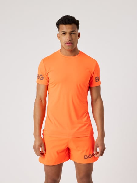 Björn Borg Borg T-shirt Orange, XXL