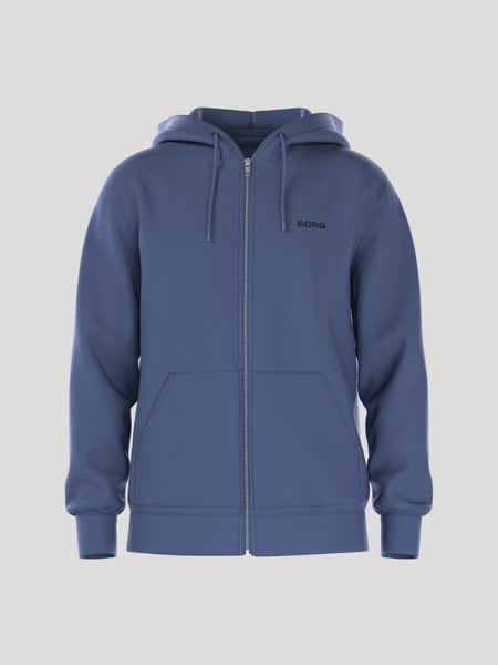 Björn Borg Borg Essential 4 Zip Hoodie Blå, XXL