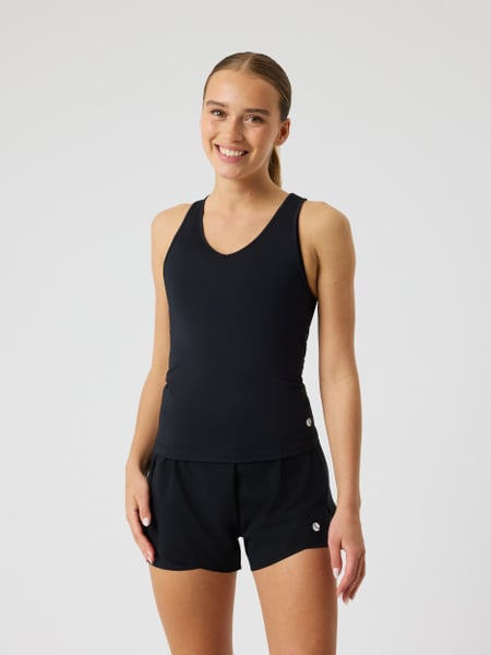Björn Borg Ace V Neck Tank Top Sort, L