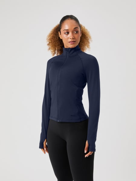 Björn Borg Borg Full Zip Midlayer Marineblå, XL