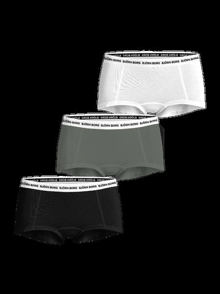 Björn Borg Logo Boxer Shorts 3-pack Sort, XL