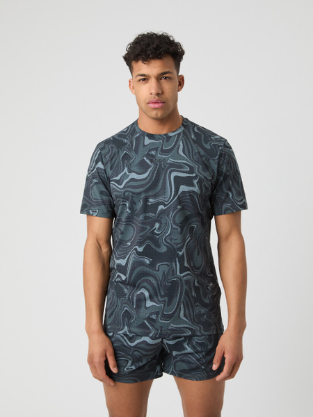 Björn Borg Borg Running Perforated T-shirt Grå, XL