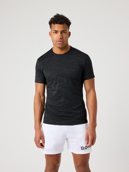 Björn Borg Borg Performance T-shirt Sort, XXL