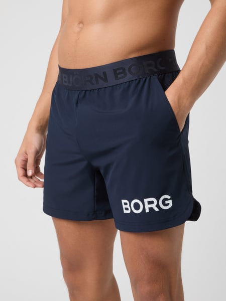 Björn Borg Borg Shorts 6 Inch Marineblå, S