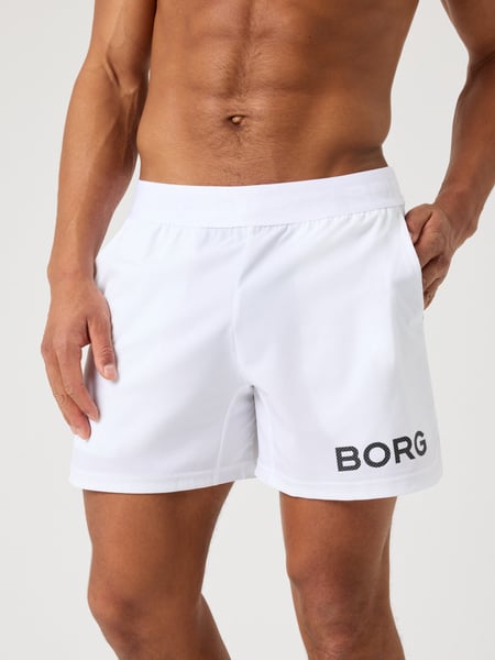 Björn Borg Borg Shorts 6 Inch Hvid, XXL