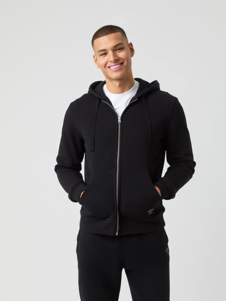 Björn Borg Centre Zip Hoodie Sort, XL